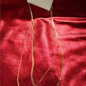 Chic Gold Necklace Set